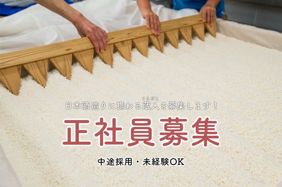 正社員募集のお知らせ