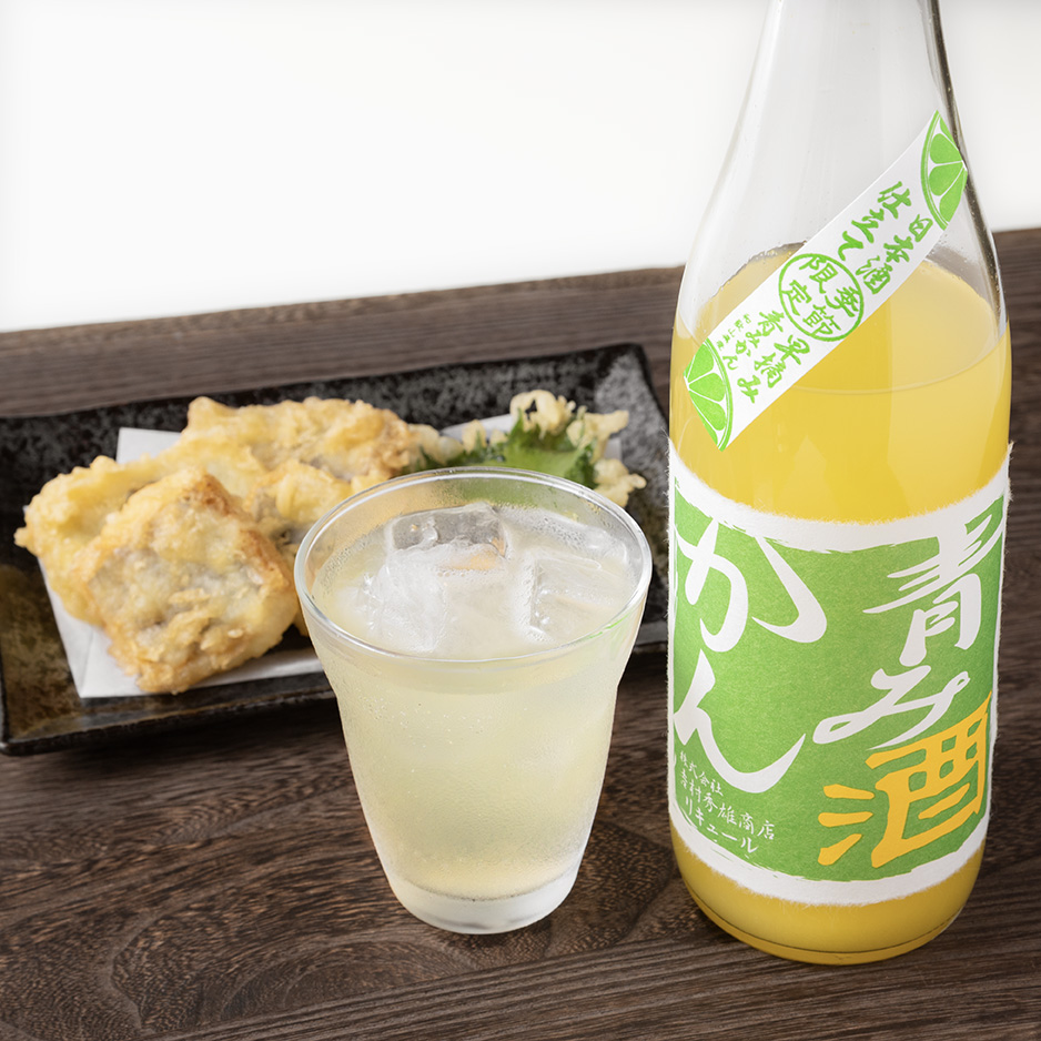 夏季限定　2025BY青みかん酒